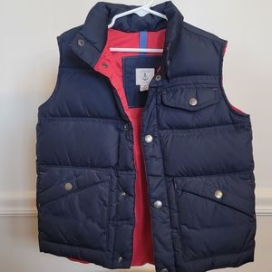 Lands' End Kids Insulated Down Alternative ThermoPlume Vest M(5-6)